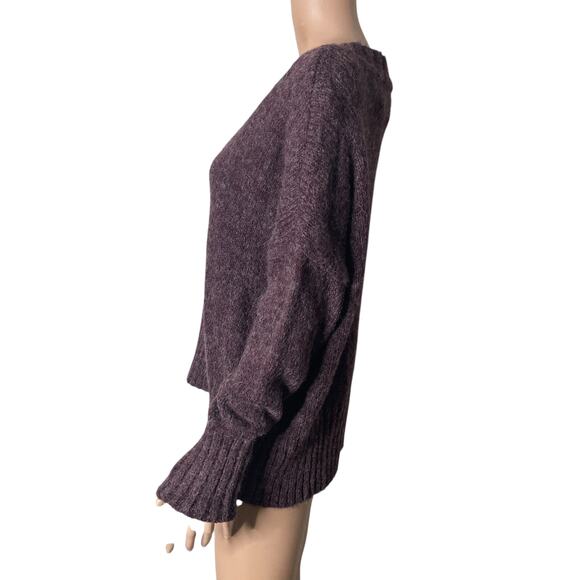 ABOUND Sweater Womens Small Burgundy Stem Pullover New - Picture 12 of 12